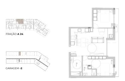 Apartamento T2 para Venda em Oliveira do Douro