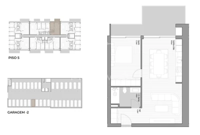 Apartamento T1 para Venda em Valongo