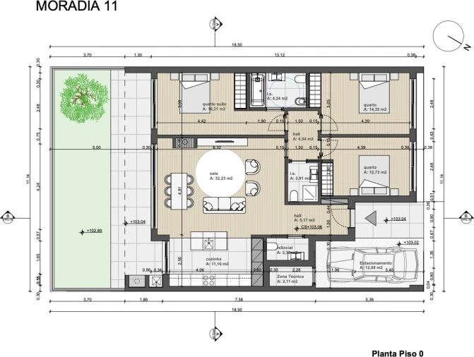 Moradia T3 para Venda em Encarnação Foto 20