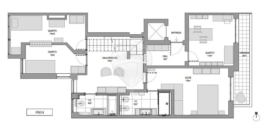 Apartamento T3 para Venda em Alvalade