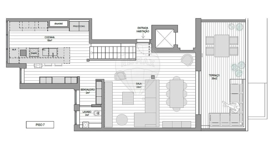 Apartamento T3 para Venda em Alvalade Foto 39
