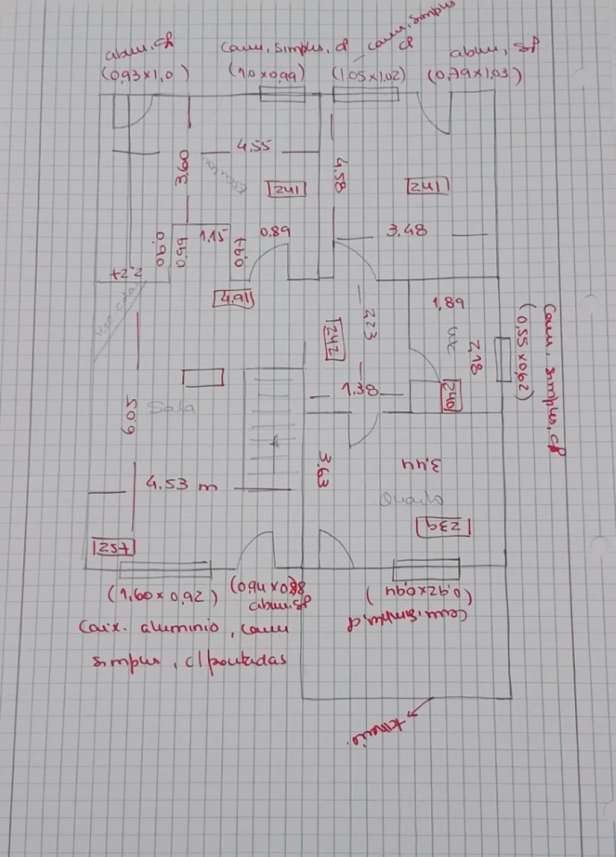 Moradia T5 para Venda em Fernao Ferro Planta 1