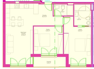Apartamento T2 para Venda em Covilhã e Canhoso