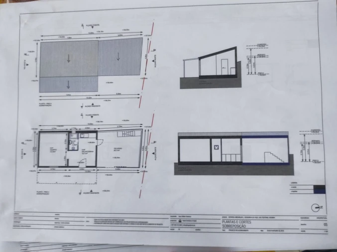 Quinta T1 para Venda em São Teotónio Planta 4