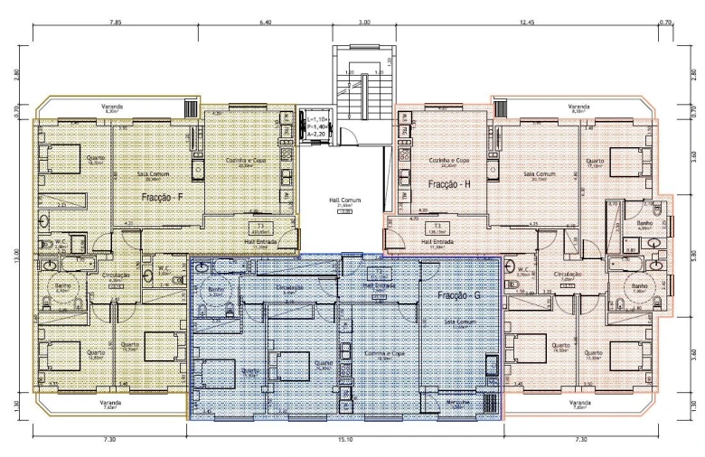 Apartamento T3 para Venda em O. Azeméis, Riba-Ul, Ul, Macinhata Seixa, Madail Planta 1
