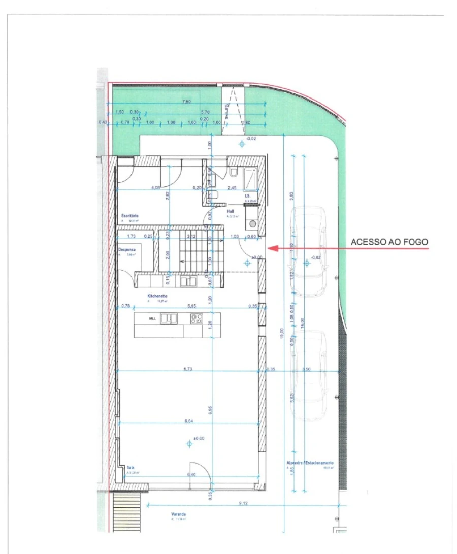 Moradia T4 para Venda em Ericeira Planta 1