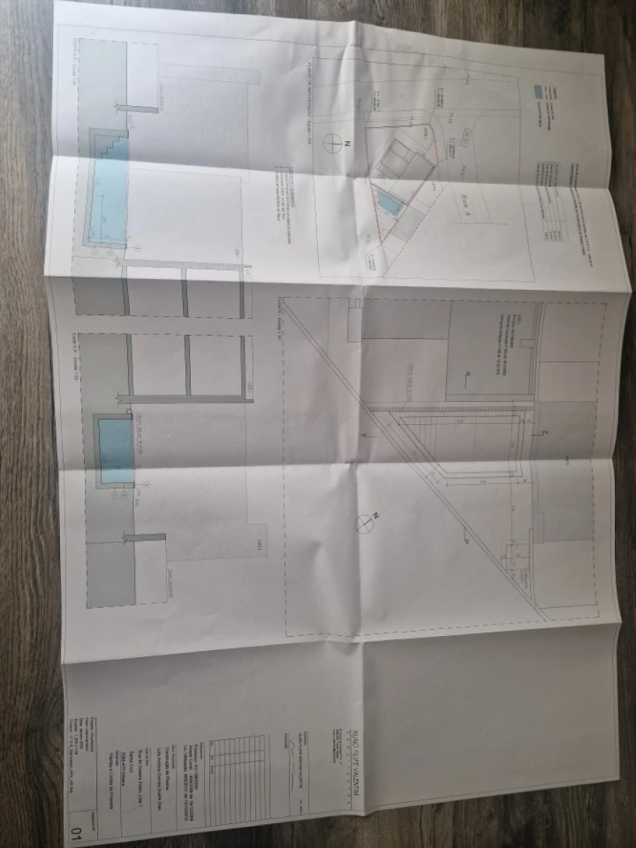 Moradia T3 para Venda em Silveira Planta 1