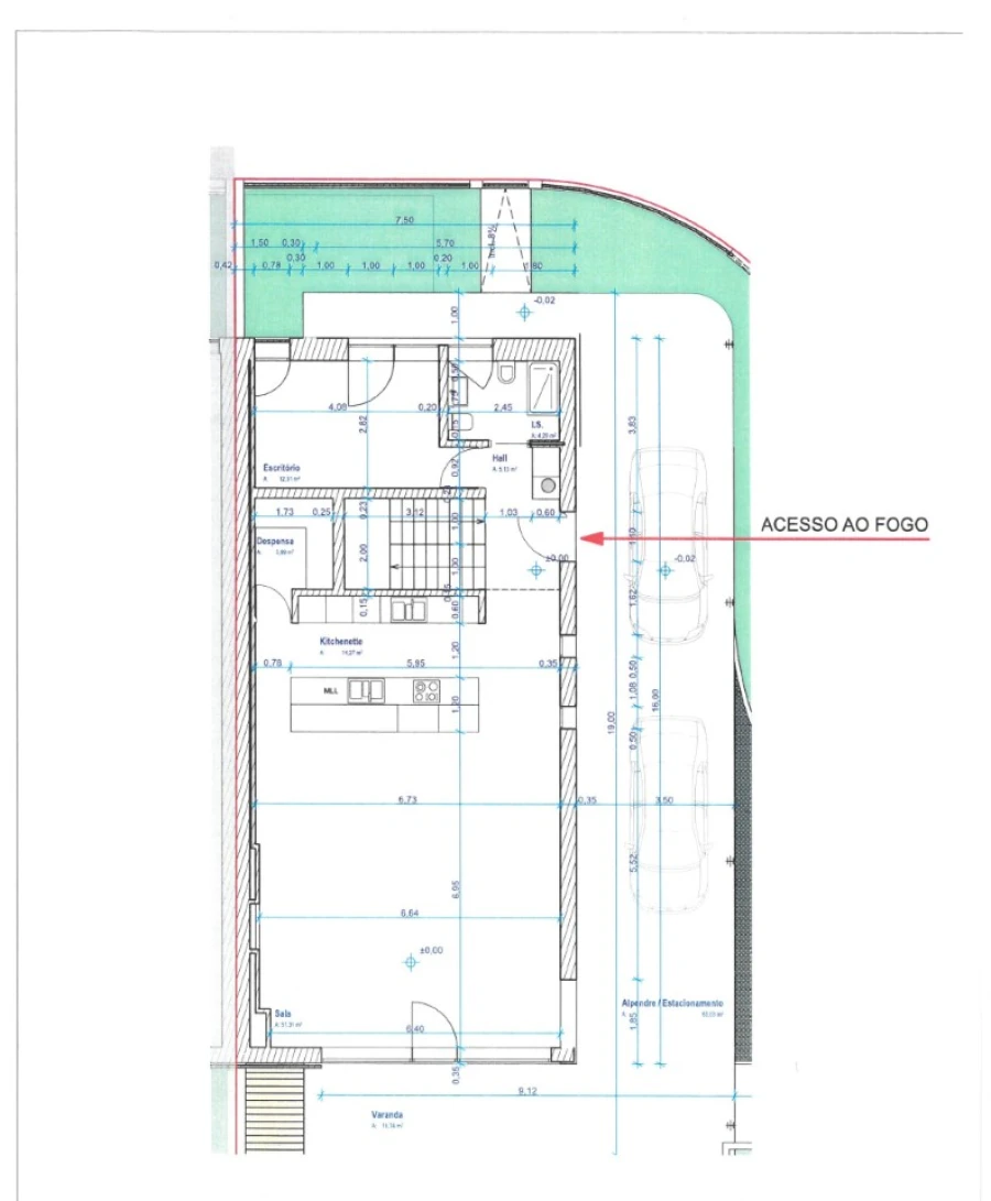 Moradia T4 para Venda em Ericeira Planta 1