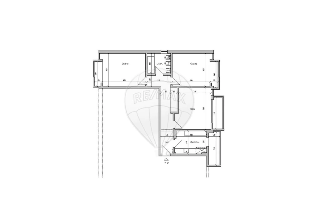 Apartamento T2 para Venda em Carcavelos e Parede Foto 5