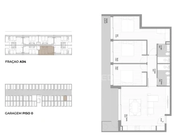 Apartamento T3 para Venda em Fânzeres e São Pedro da Cova