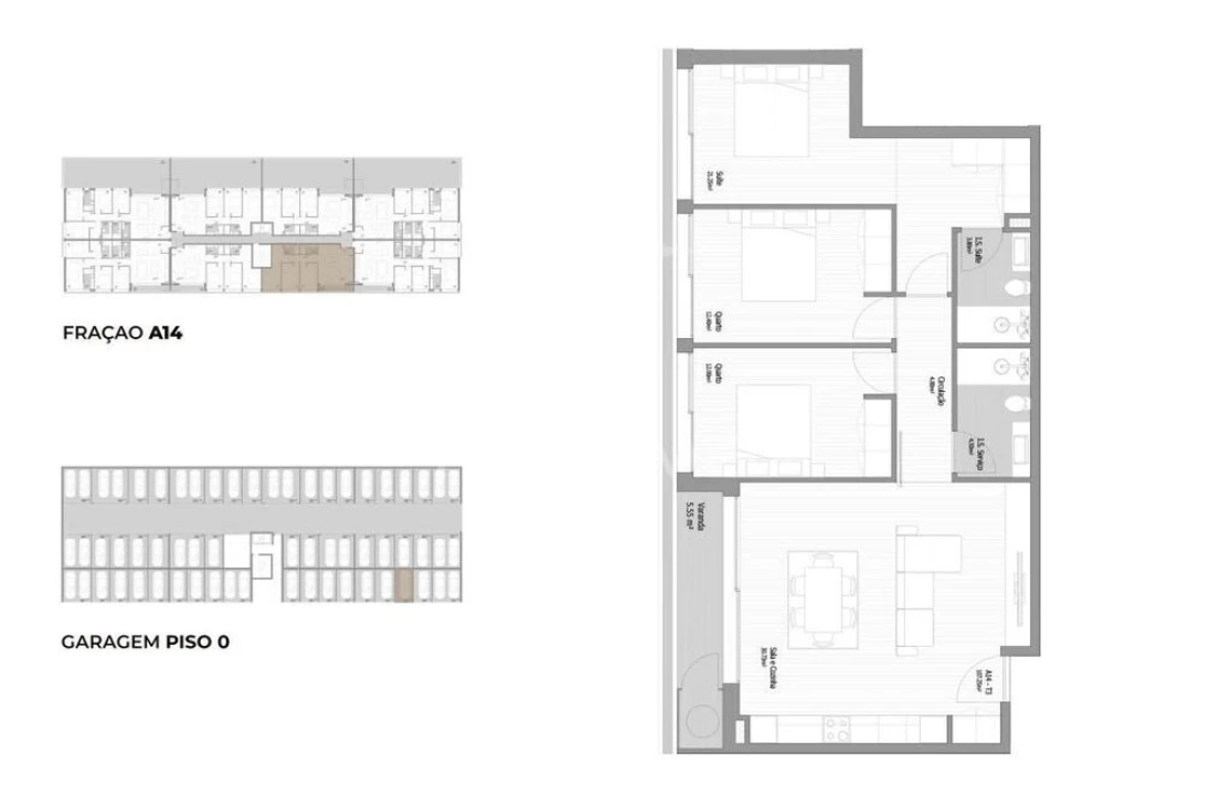 Apartamento T3 para Venda em Fânzeres e São Pedro da Cova Foto 15