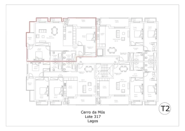 Apartamento T2 para Venda em Bensafrim e Barão de São João