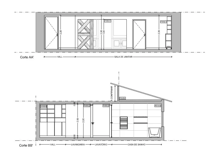 Apartamento T2 para Venda em Estrela Planta 1