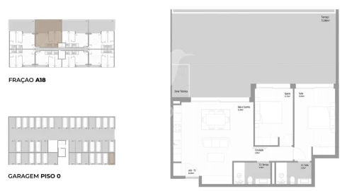Apartamento T2 para Venda em Fânzeres e São Pedro da Cova