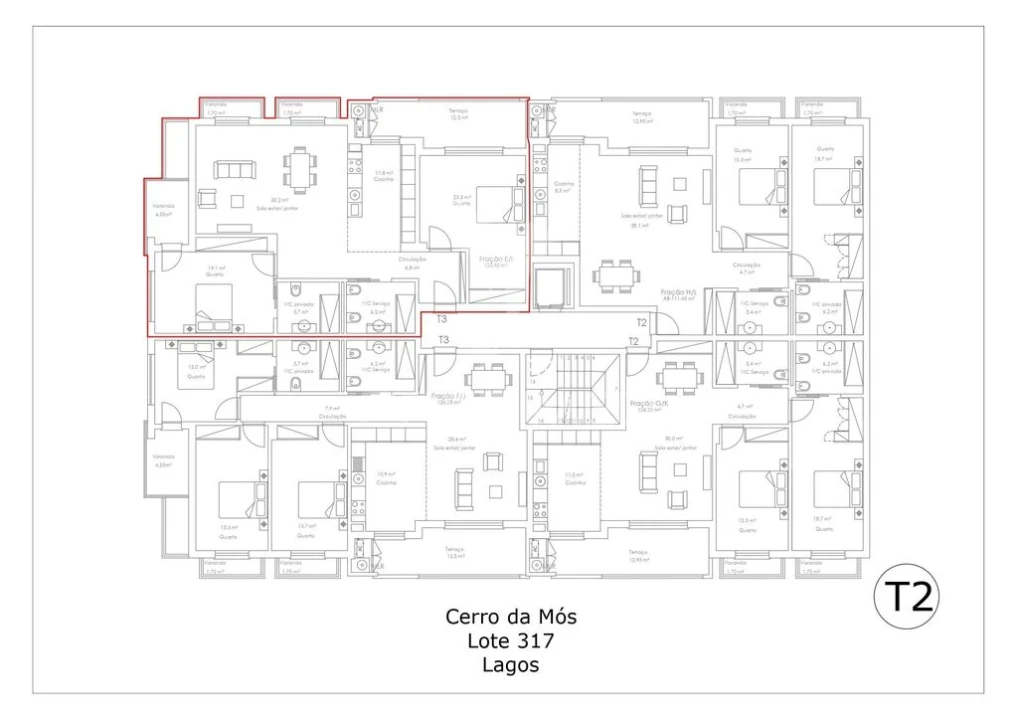 Apartamento T2 para Venda em Bensafrim e Barão de São João Foto 8