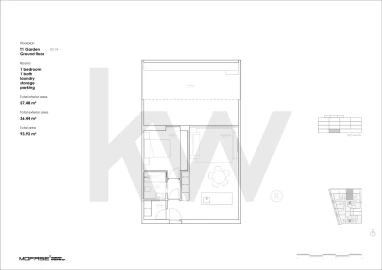 Apartamento T1 para Venda em Paranhos