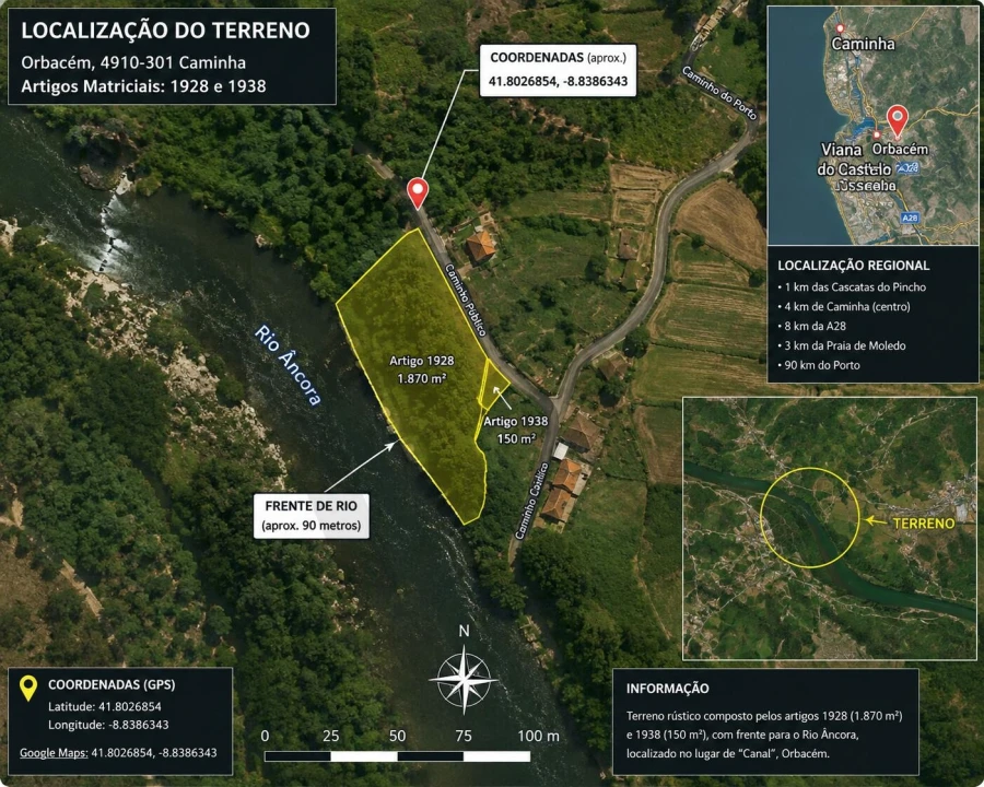 Terreno para Venda em Gondar e Orbacém Foto 36