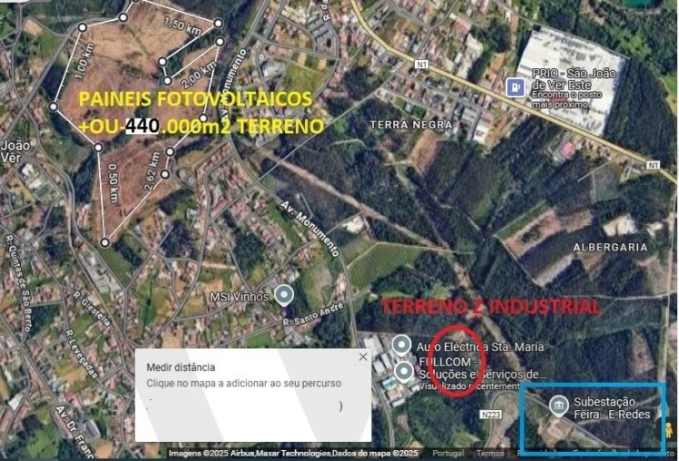 Terreno para Venda em São João de Ver Foto 5