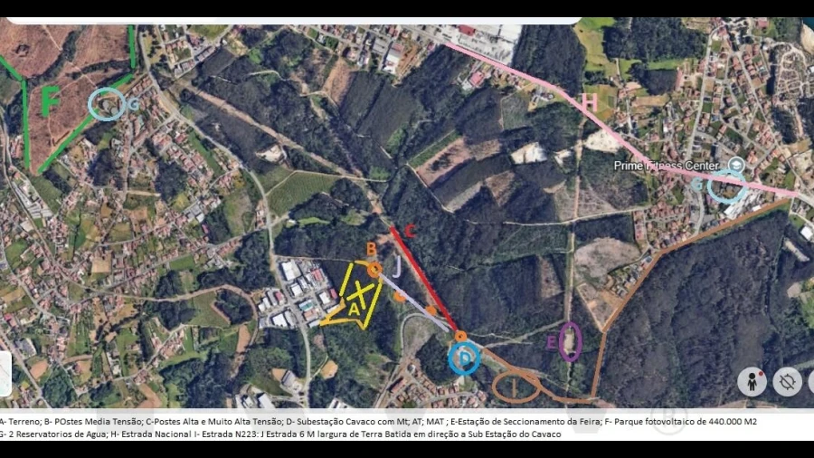 Terreno para Venda em São João de Ver