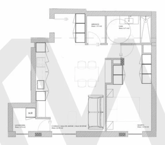 Apartamento T1 para Venda em Oliveira do Douro Foto 13