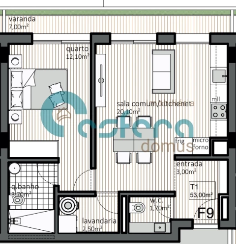 Apartamento T1 para Venda em Matosinhos e Leça da Palmeira