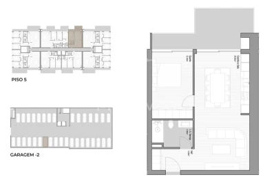 Apartamento T1 para Venda em Valongo