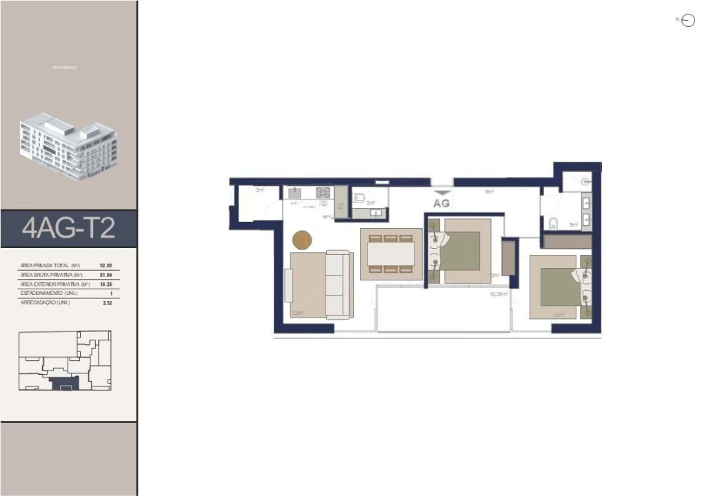 Apartamento T2 para Venda em Matosinhos e Leça da Palmeira Foto 28