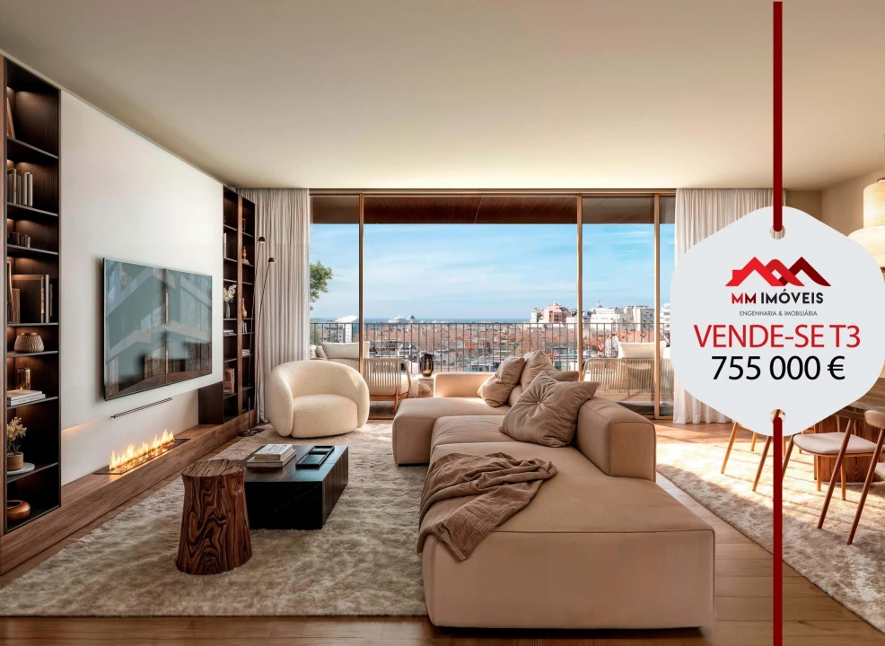 Apartamento T3 para Venda em Matosinhos e Leça da Palmeira Foto 1