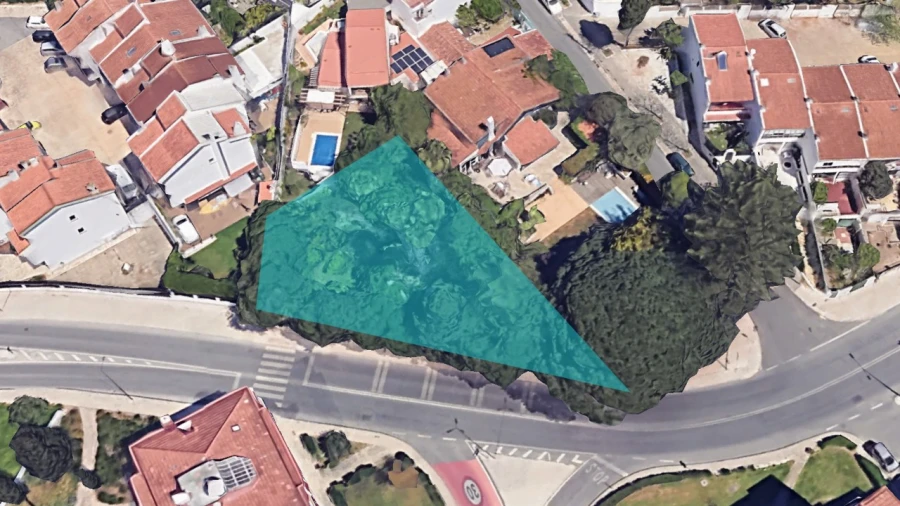Terreno para Venda em Carcavelos e Parede Planta 2
