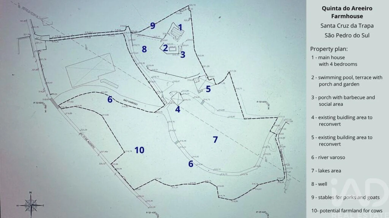 Quinta T4 para Venda em Santa Cruz da Trapa e São Cristóvão de Lafões Foto 40