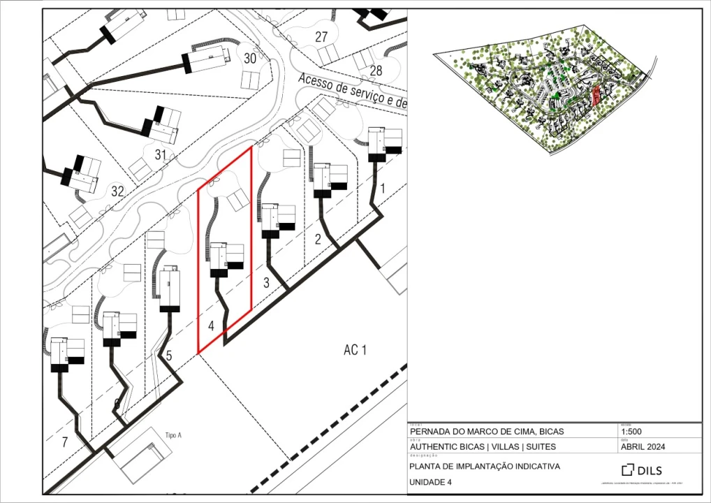 Moradia T1 para Venda em Comporta Planta 2