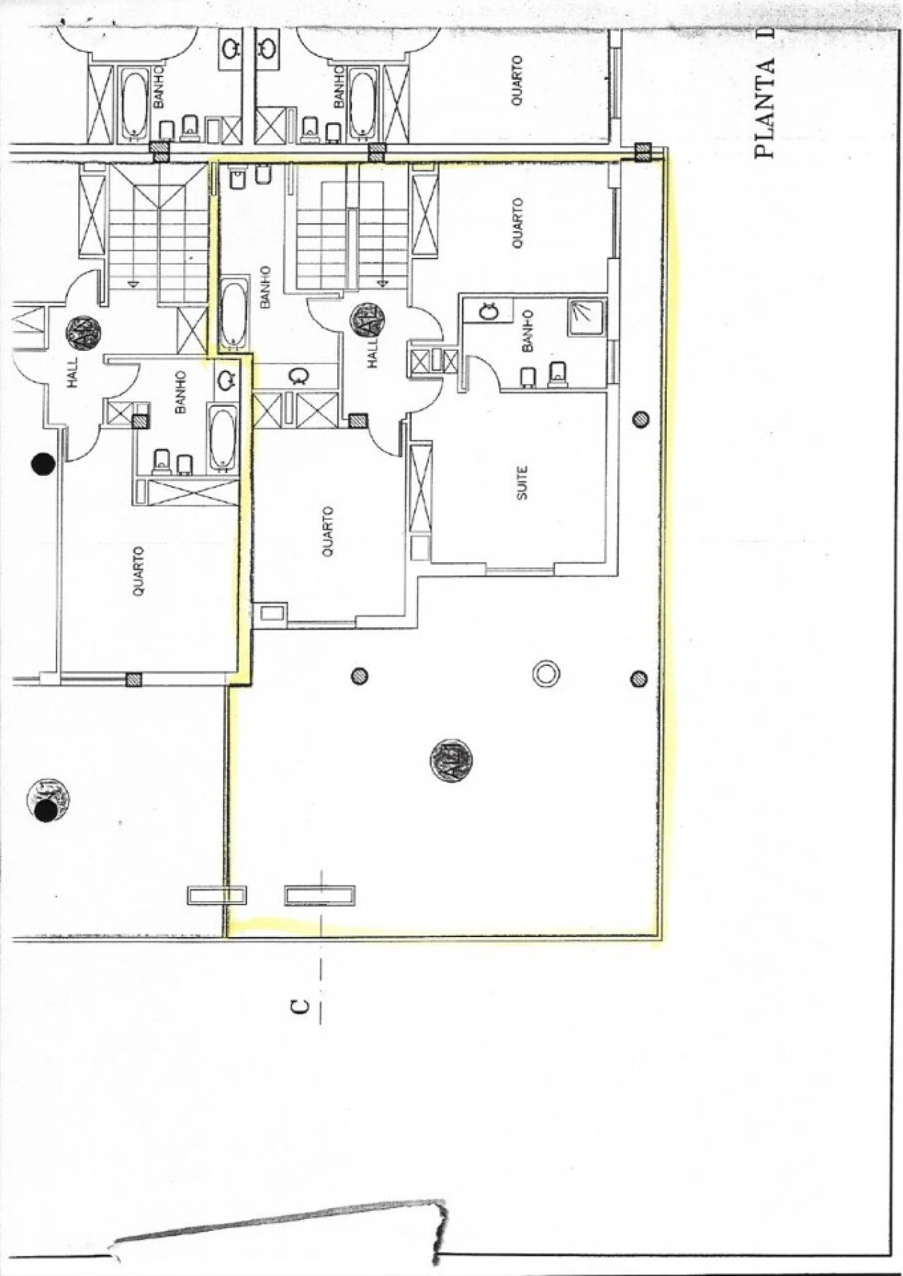 Apartamento T3 para Venda em Cidade da Maia Planta 2