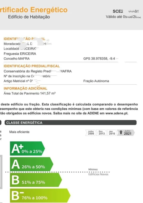 Moradia T3 para Venda em Ericeira