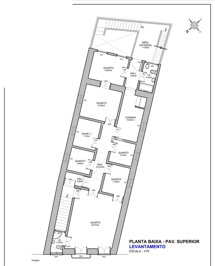 Apartamento T6 para Venda em Loule (São Sebastião) Foto 27