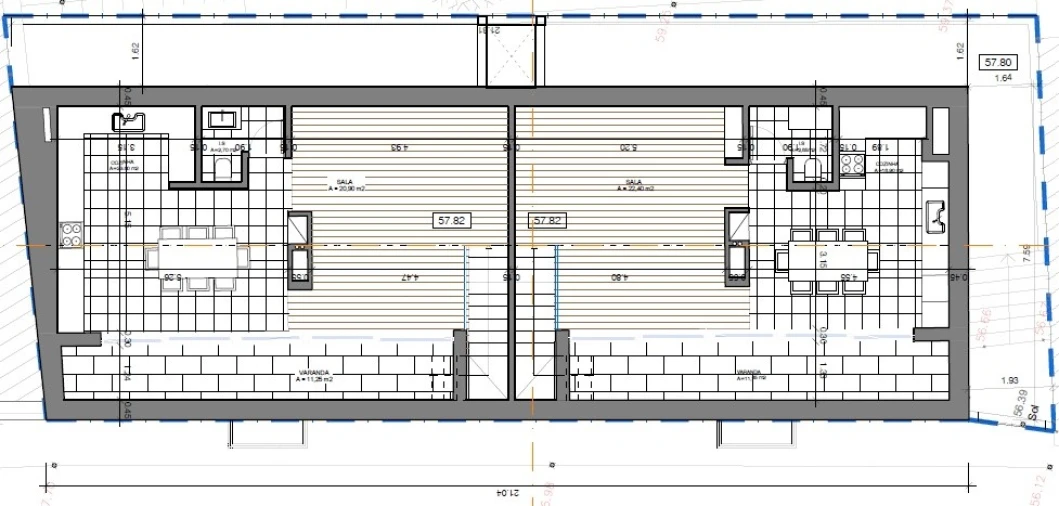 Apartamento T3 para Venda em Cascais e Estoril Planta 1