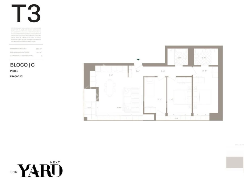 Apartamento T3 para Venda em Santa Marinha e São Pedro da Afurada Foto 9