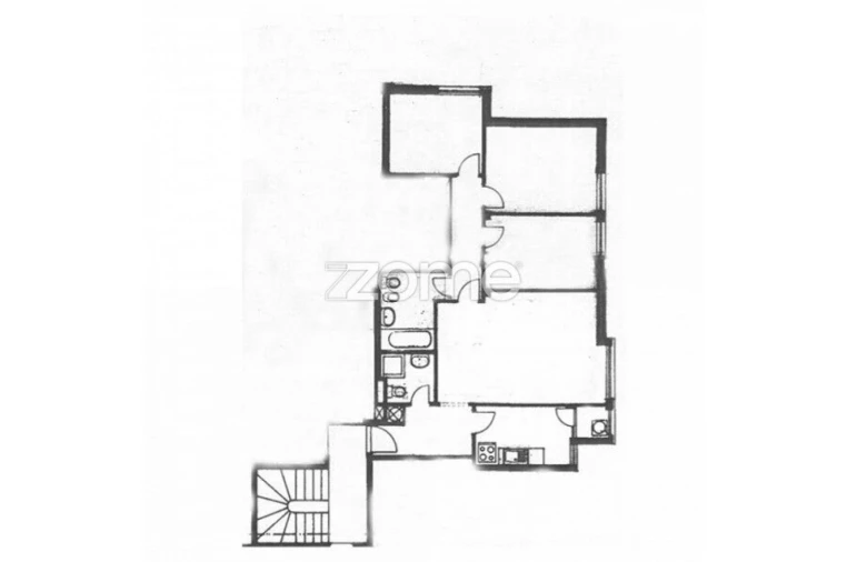 Apartamento T3 para Arrendamento em Lomar e Arcos Planta 1