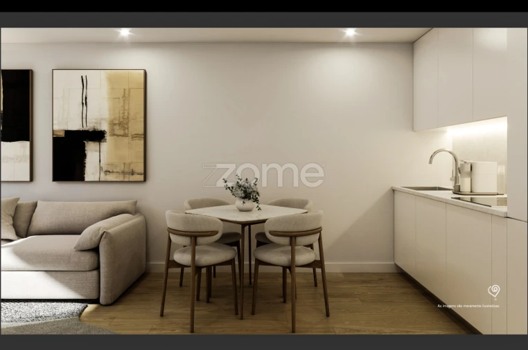 Apartamento T1 para Venda em Santo Antonio dos Olivais Foto 11