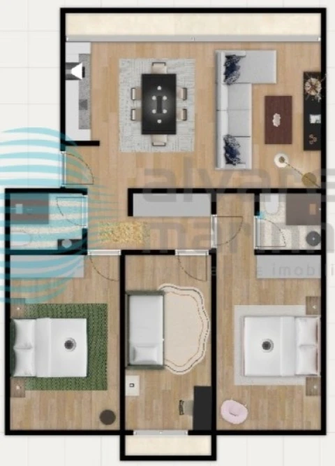 Apartamento T3 para Venda em Benfica