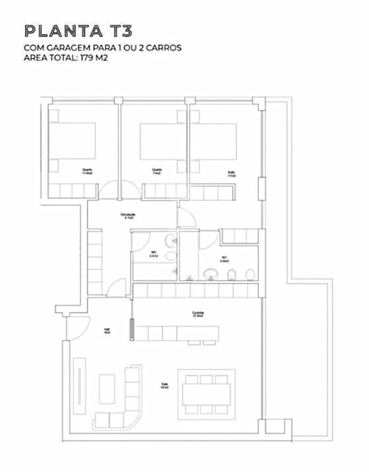 Apartamento T3 para Venda em Valongo Foto 7