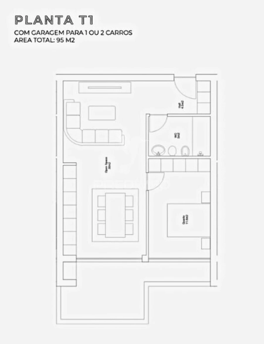 Apartamento T1 para Venda em Valongo Foto 7