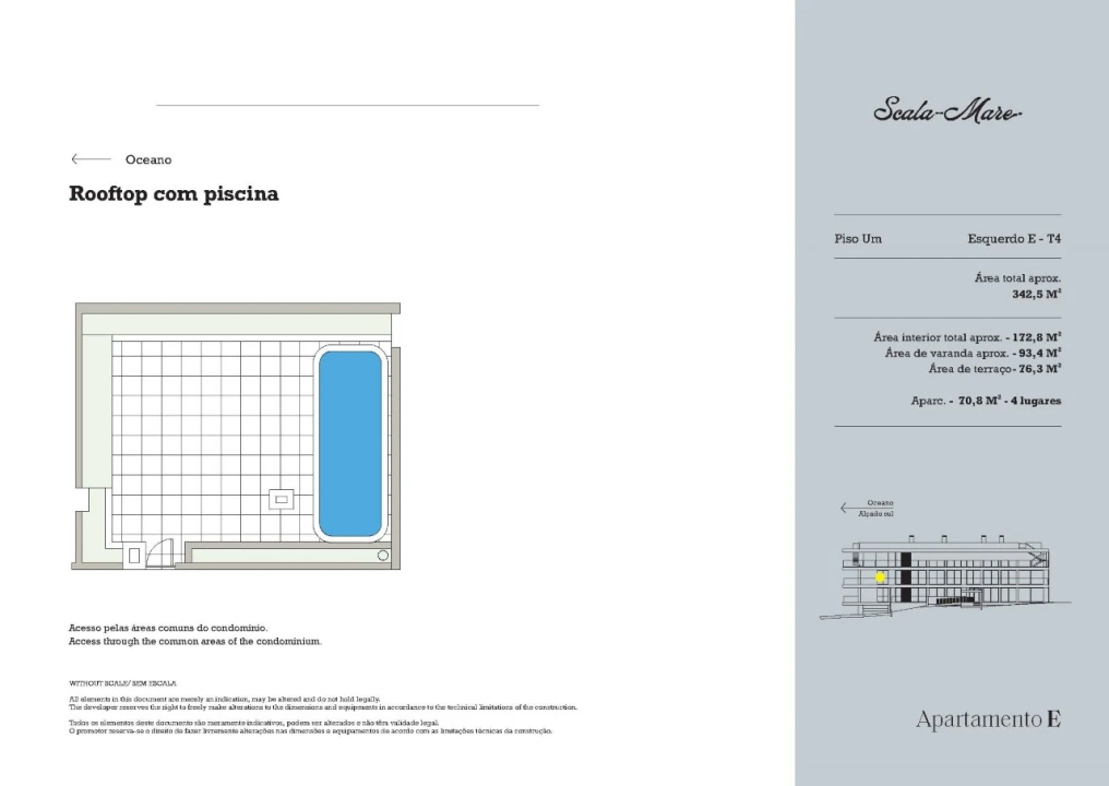 Apartamento T4 para Venda em Canidelo Planta 2