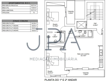 Apartamento T2 para Venda em Vila Real de Santo Antonio