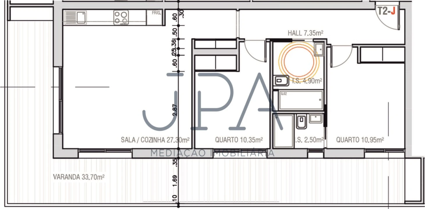 Apartamento T2 para Venda em Monte Gordo Foto 2