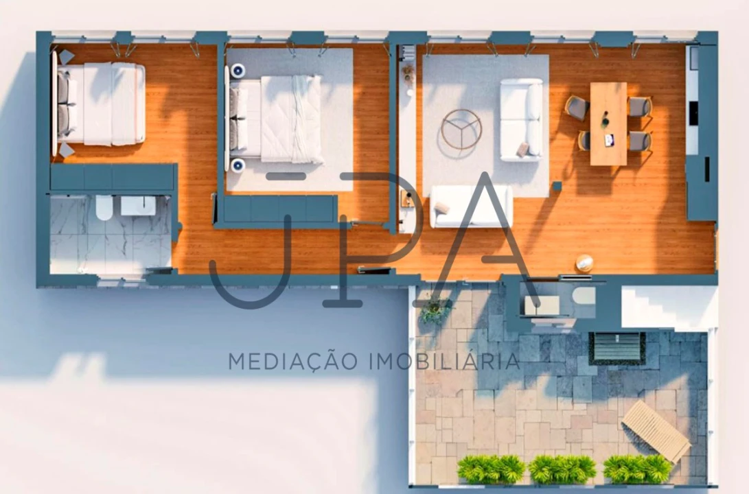Apartamento T2 para Venda em Vila Real de Santo Antonio Foto 6