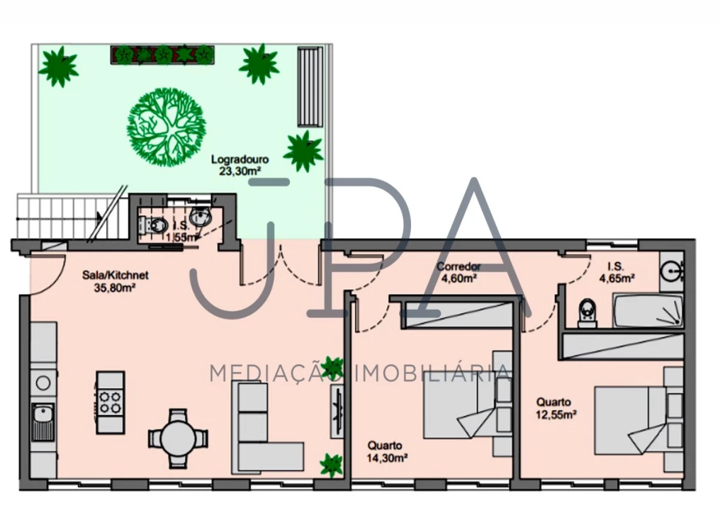 Apartamento T2 para Venda em Vila Real de Santo Antonio Foto 7