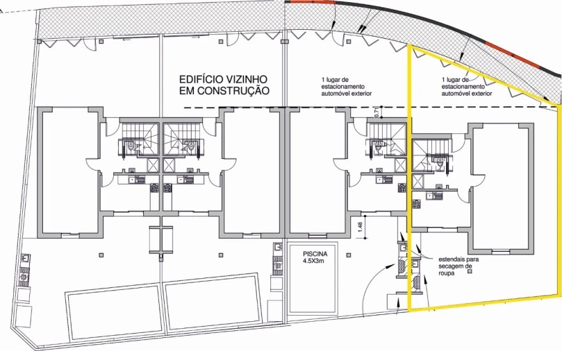 Moradia T2 para Venda em Altura Planta 1