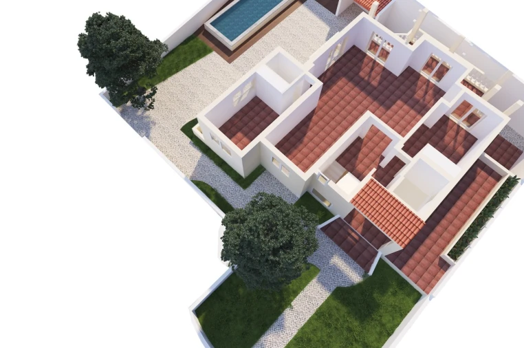 Moradia T7 para Venda em Altura Planta 1