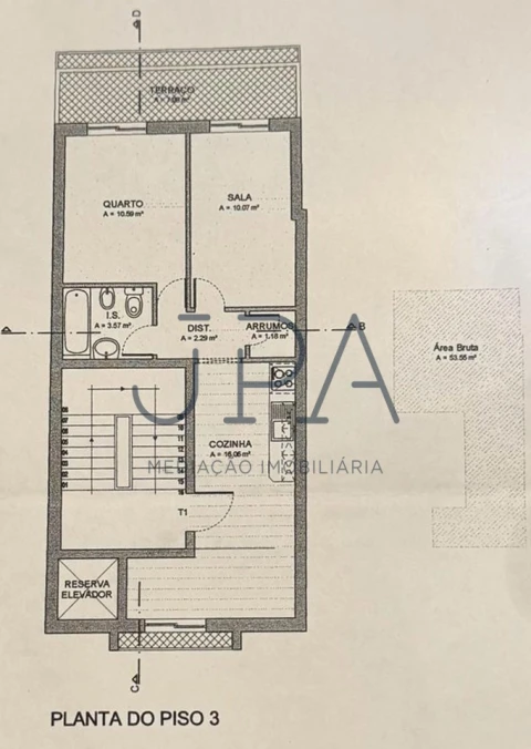 Apartamento T3 para Venda em Monte Gordo