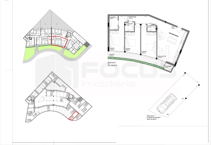 Apartamento T3 para Venda em Aradas Foto 11